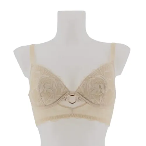 Soutien gorge beige dentelle avec armatures - Taille 85E - undiz - Modalova