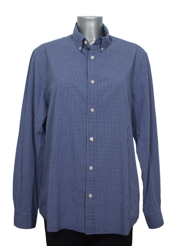 Chemise - L -  petits carreaux 100% coton - galeries lafayette - Modalova