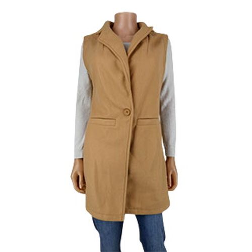 Veste beige sans manches - Taille 40/42 - shein - Modalova