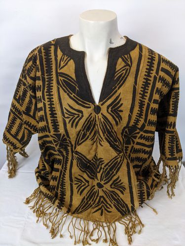 Tunique - Bogolan - taille L- Style africain - Label Emmaus - Modalova