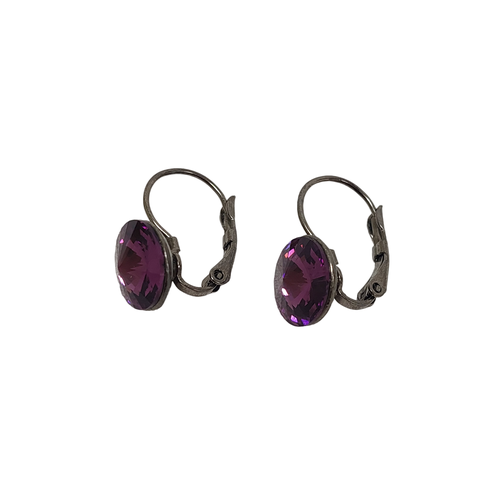 Boucles d'oreilles  pinces - fantaisie - - argent - Label Emmaus - Modalova