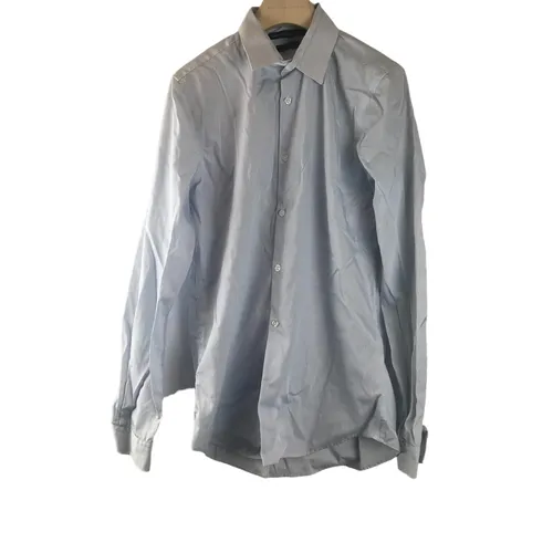 Chemise blanche  fines rayures bleues - 40 - lafayette collection - Modalova