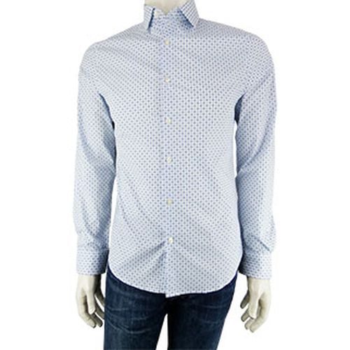 Chemise blanche imprime bleu- -- Taille S - smog - Modalova