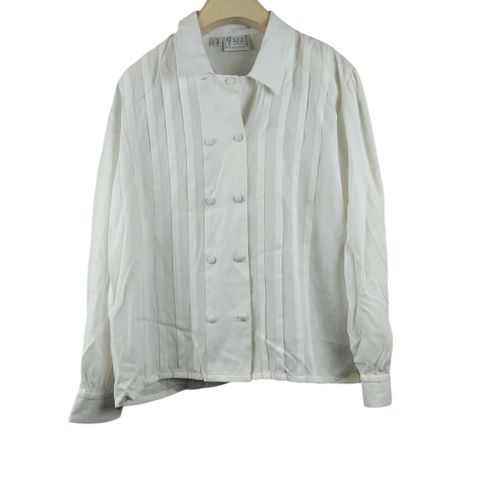 Blouse blanche Vintage - Taille 42/44 estime - 1.2.3 - Modalova