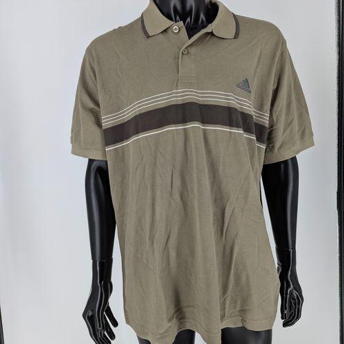 Polo T. Xl beige manches courtes - adidas - Modalova