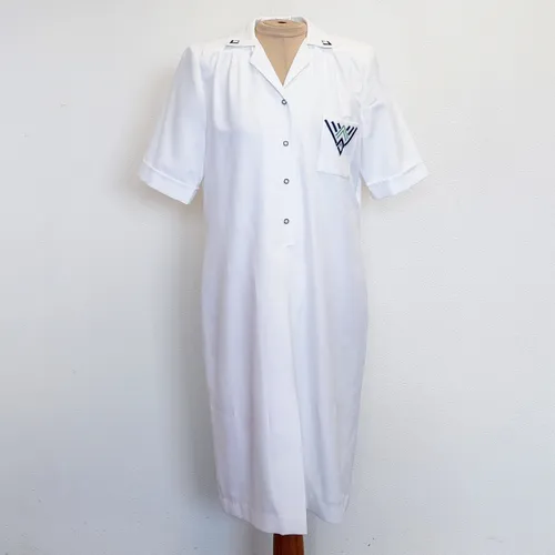 Robe blanche vintage - M - la maison du jersey - Modalova