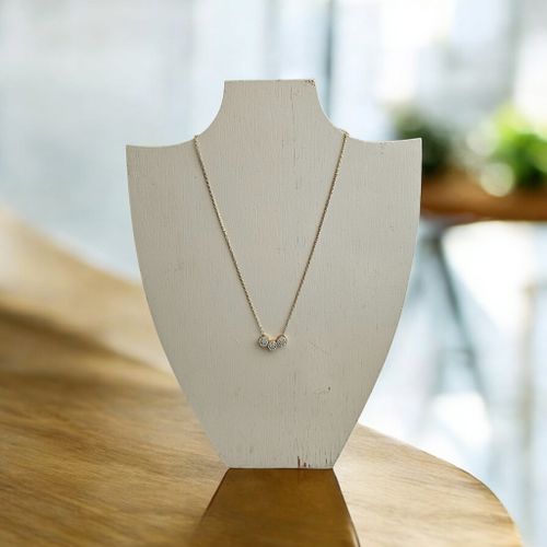 Collier fantaisie cour strass de verre - ldadpr ( allemagne ) - Modalova