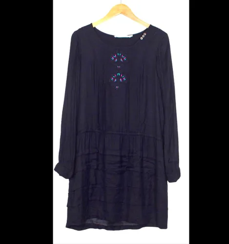 Robe DDP -M - fluide brode noire - ddp - Modalova
