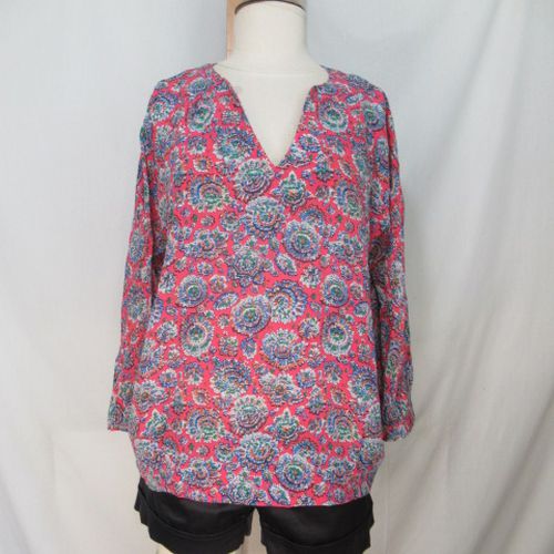 HF124 - Blouses  motifs en soie - Taille 40 - caroll paris - Modalova