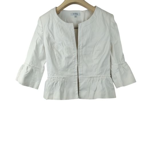 Veste blanche en coton - Taille 42 - 1.2.3 - Modalova
