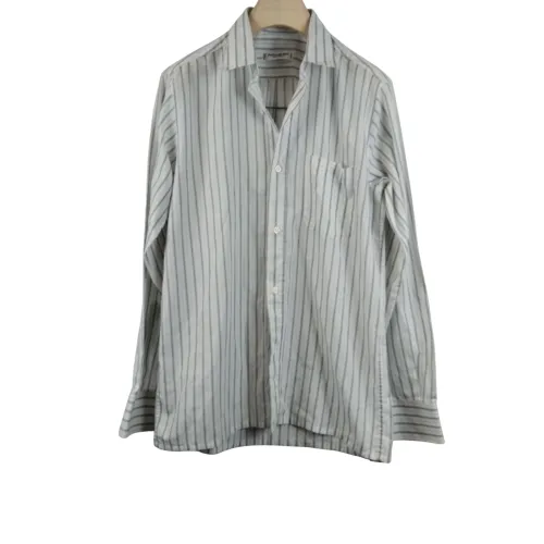 Chemise blanche  rayures grise - Taille 2 - yves saint laurent - Modalova