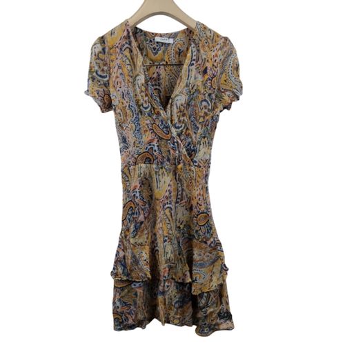 Robe multi couleur en viscose et soie - Taille 34/36 - longueur 90cm (estime) - zapa - Modalova