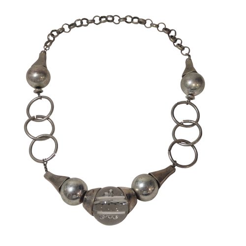 Collier "Bulle de cristal" en métal - Label Emmaus - Modalova
