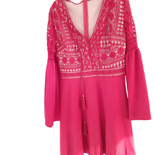 Robe rouge fluide - CBR - Label Emmaus - Modalova