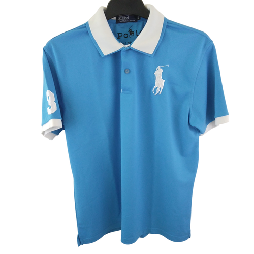 Polo bleu, Ralph Lauren - XXL - Label Emmaus - Modalova