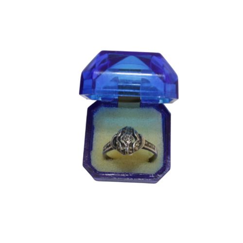 Bague orne de marcassites - Label Emmaus - Modalova