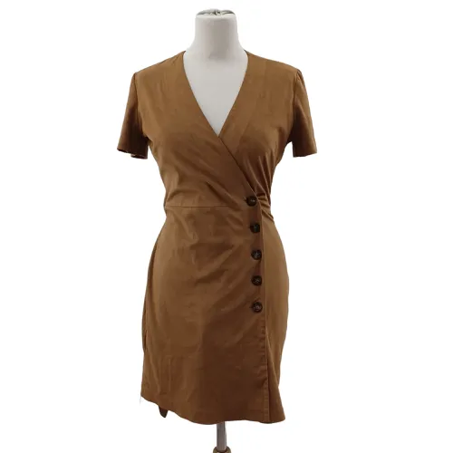 Robe tissu style daim - - XS - mng casual - Modalova