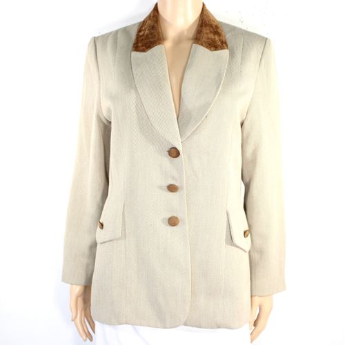 Veste Beige & Taille 42 - carbone - Modalova