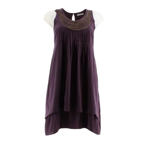 Robe violette imprime - taille 38 - cache cache - Modalova