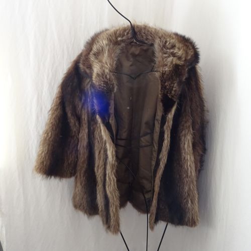 Manteau de fourrure - Taille 38 - Label Emmaüs - Modalova
