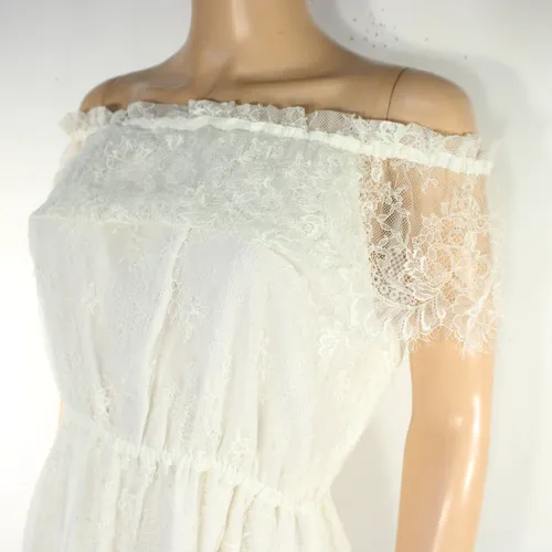 Robe Blanche Dentelle THE KOOPLES Taille M - the kooples paris - Modalova
