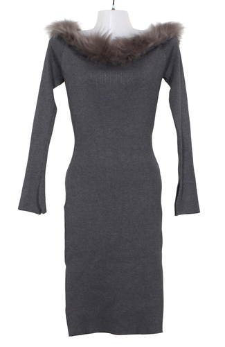 Robe gris souris - 38 - non renseigne - Modalova