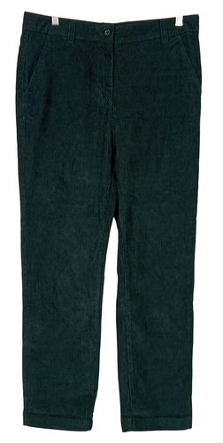 Pantalon en velours bouteille - 40  - les essentiels de monoprix - Modalova