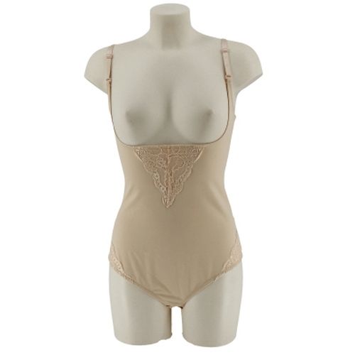 Body beige avec dentelle--Taille 42 - bon prix collection - Modalova