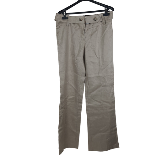 Pantalon en lin beige - Sinquanone - T42 - Label Emmaus - Modalova