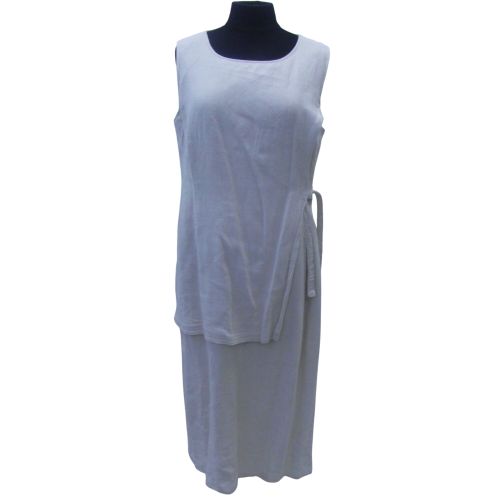 Longue robe beige T.46 - julie guerlande - Modalova