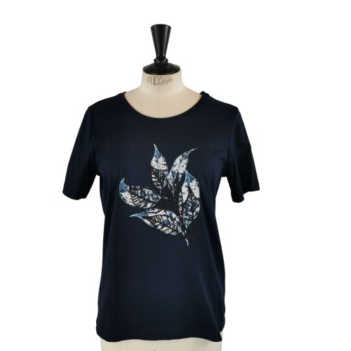 T-shirt RIU T36 bleu fonc - Jacqueline Riu - Modalova