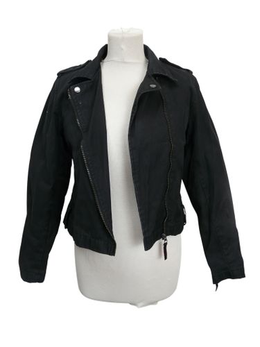 HF46 - Perfecto en jean - Taille 2 (M) - Teddy Smith - Modalova