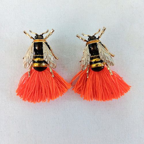 Boucles d'oreilles Abeilles - Label Emmaus - Modalova