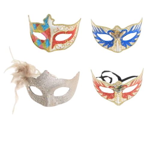 Lot de 4 masques vnitiens panachs - Taille TU - Label Emmaus - Modalova
