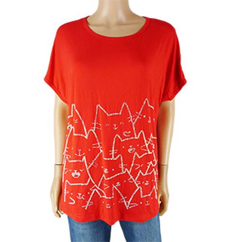 T-shirt avec strass - CC fashion -Taille S/M - cc fachion - Modalova