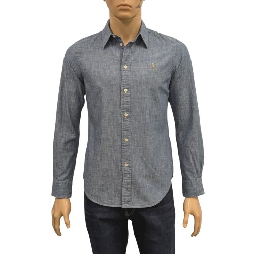 Chemise neuve T 8 = T S/M Classic fit chambray - polo ralph lauren - Modalova