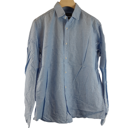 Chemise bleue - Massimo Dutti - L - massimo dutti - Modalova