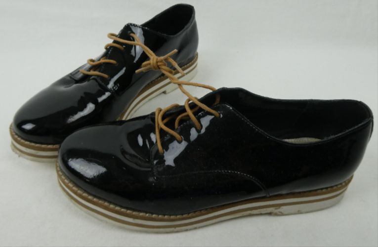 Derbies en simili Verni , Pointure - 38 - cool by coolway - Modalova