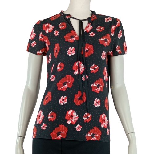 Haut de la marque manches courtes  fleurs de couleur taille S (36) - etam - Modalova