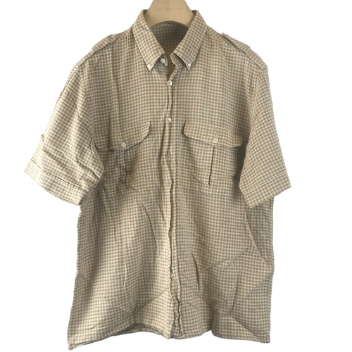 Chemise  carreaux beige - M - yves saint laurent - Modalova