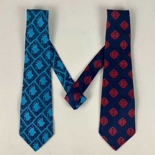 Lot de 2 cravates Tergal - tergal - Modalova