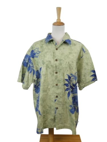  Chemise  motifs de fleurs bleues  L - quicksilver - Modalova