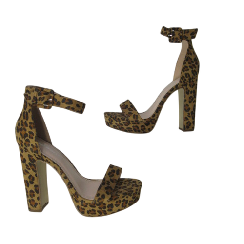 C140 - Sandales  talons lopard - Pointure 40 - ideal shoes - Modalova