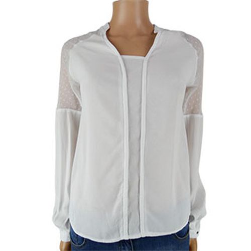 Blouse blanche  pois - Taille XS - bonobo - Modalova