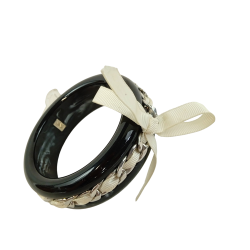 Bracelet MNG en rsine noir - mng - Modalova