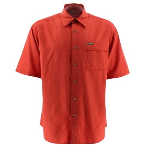 Chemise brique imprimée à manches courtes - Taille L - Columbia - Modalova