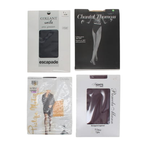 Lot de 4 collants panachs - Taille 1 - Label Emmaus - Modalova