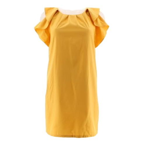 Robe moutarde sans manches - taille XS - molly bracken - Modalova