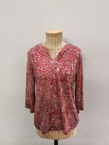 Blouse  motifs-RIU PARIS-T1 - Label Emmaus - Modalova