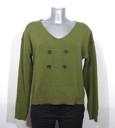 Pull vert olive - Shein - 38 - shein - Modalova